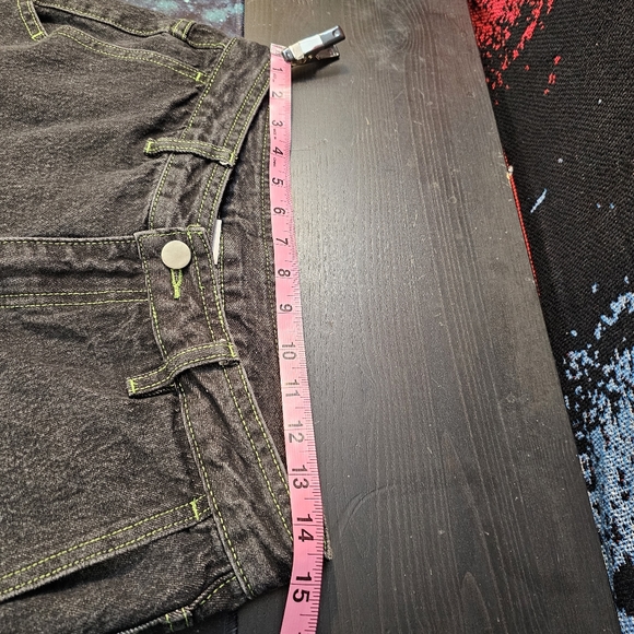 New Wave Street Culture By Inflation Y2k Baggy Jeans Unisex - Picture 4 of 9